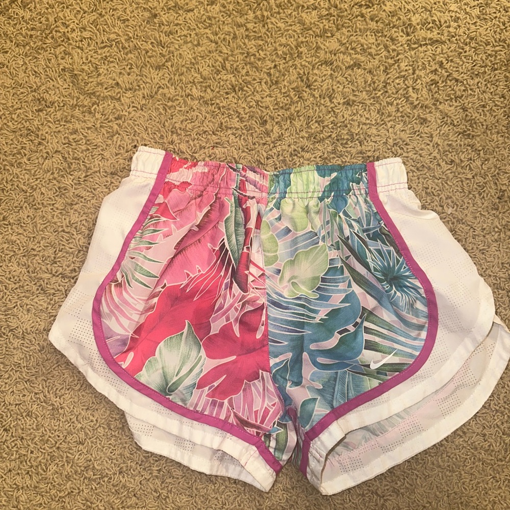 Nike dri fit shorts, size small, floral